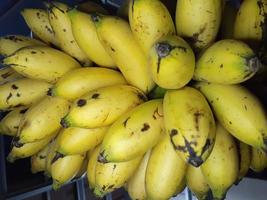 le banane gialle sono mature foto