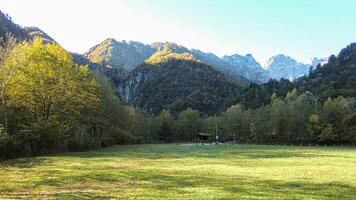 paesaggio nel il dolomiti foto