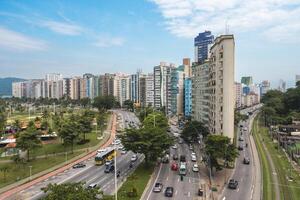 orizzonte di sao vicente, sao paolo, brasile. aprile 2 2024. foto