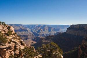 mille dollari canyon paesaggio con strati di roccia nel Arizona foto