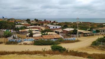 baraccopoli nel sud dell'ecuador foto