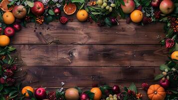 superiore Visualizza varietà di colorato fresco frutta su il isolato sfondo foto