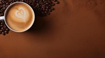 caffè fagioli caffeina Marrone struttura, ai foto
