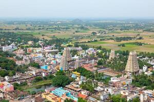 signore bhakthavatsaleswarar tempio. Thirukalukundram tamil nadu India foto