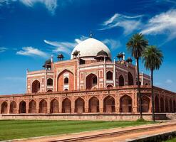 tomba di Humayun. Delhi, India foto