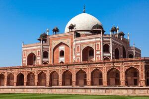 tomba di Humayun. Delhi, India foto