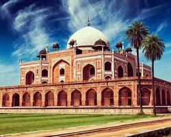 tomba di Humayun. Delhi, India foto