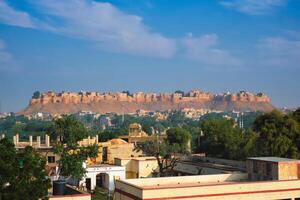 jaisalmer forte conosciuto come il d'oro forte sonar quila, jaisalmer, India foto