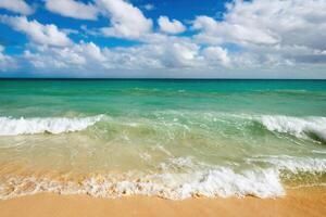 bellissima spiaggia e mare foto