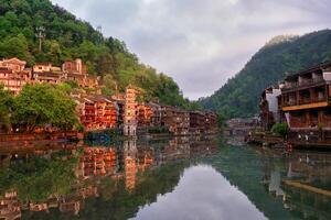 feng huang antico cittadina Fenice antico cittadina , Cina foto