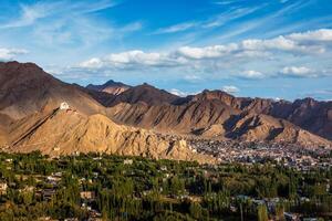 namgyal tsemo gompa e forte. ladakh, India foto