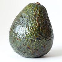 avocado isolato su un' bianca sfondo foto