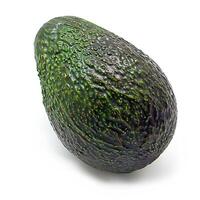 avocado isolato su un' bianca sfondo foto