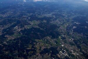 douro valle vicino porto aereo Visualizza a partire dal aereo, Portogallo foto