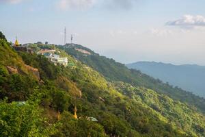 kelasa colline o orientale Yoma montagne nel lun stato di Myanmar. foto