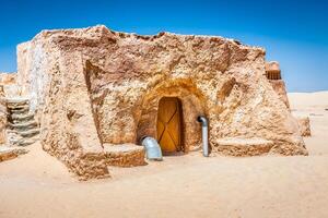 edifici nel ong Jemel, tunisia. ong Jemel è un' posto vicino tozeur, dove il film stella guerre foto