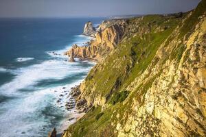 cabo da rocca, il occidentale punto di Europa - Portogallo foto