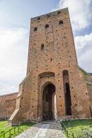 czersk, Polonia - marzo 24, 2024 - Ingresso Torre a castello di il masovia duchi foto