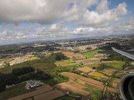 Portogallo porto campagna allevato i campi aereo Visualizza foto