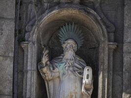 Carmelitani Chiesa con nostro signora di montare Carmelo. nel il centro di porto, Portogallo. foto