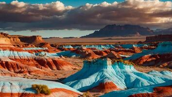 ischigualasto valle nel argentina foto