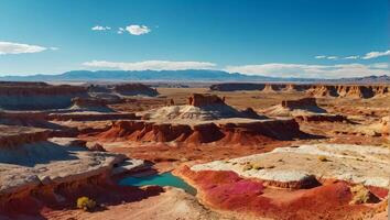 ischigualasto valle nel argentina foto