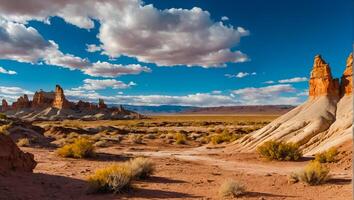 ischigualasto valle nel argentina foto