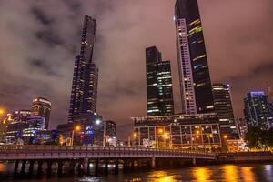 paesaggi urbani di Melbourne. vittoria. Australia foto