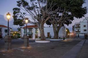 piazza san juan nella città di telde a gran canaria foto