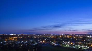 vista notturna della campagna internazionale a maspalomas foto