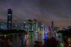 Visualizza di Brisbane città a partire dal canguro punto, Brisbane Australia foto