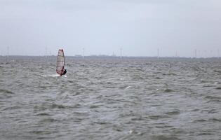 fare surf, ijsselmeer, lago, il Olanda foto