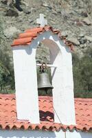 campana e attraversare di un' Chiesa foto