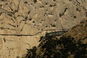 re sentiero, popolare camminare nel il Provincia malaga, Spagna foto