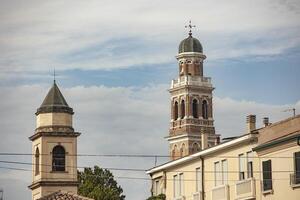 antico campana Torre foto