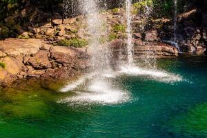 krang shuri cascate, krang suri rd, umlarem, meghalaya, India, maggior parte bellissimo cascate nel Meghalaya foto