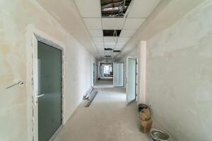 nuovo costruzione riparazione rinnovativo. interno di ristrutturato appartamento. foto