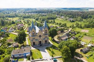 cattolico Chiesa di st. dominic e st. Maria il vergine nel rakov.bielorussia foto