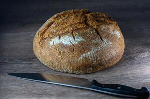 delizioso fatti in casa totale grano pane appena al forno 8 foto