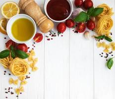 ingredienti alimentari italiani foto