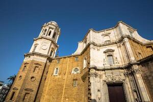 cattedrale nel Cadice, meridionale Spagna foto