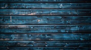 rustico vecchio Esposto alle intemperie blu legna tavola sfondo struttura estremo avvicinamento. alto qualità foto