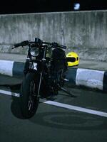 preferito motocicletta per sfondo su mio gadget. foto