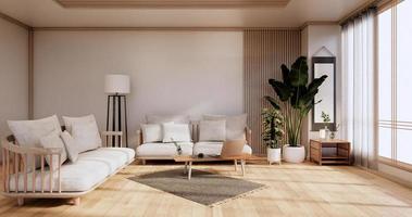 mobili per divani e camere moderne dal design minimale.3d rendering