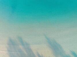 aereo fuco Visualizza di bellissimo spiaggia con turchese mare acqua di golfo di Tailandia. buono isola, Tailandia foto