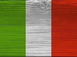 irlandesi bandiera con struttura foto