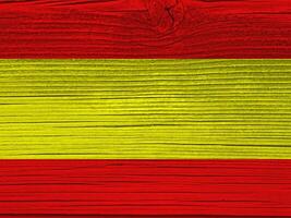 Spagna bandiera con struttura foto