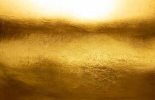 squisito lusso, scintillante oro parete astratto struttura sfondo foto