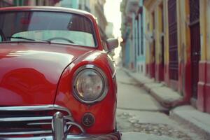 cubano vecchio classico auto bellezza foto