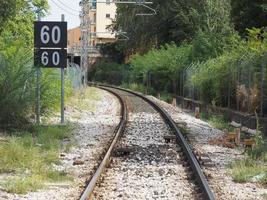 binario ferroviario foto